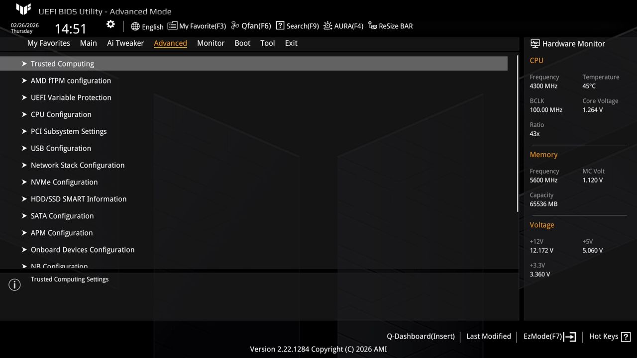 BIOS screenshot thumbnail