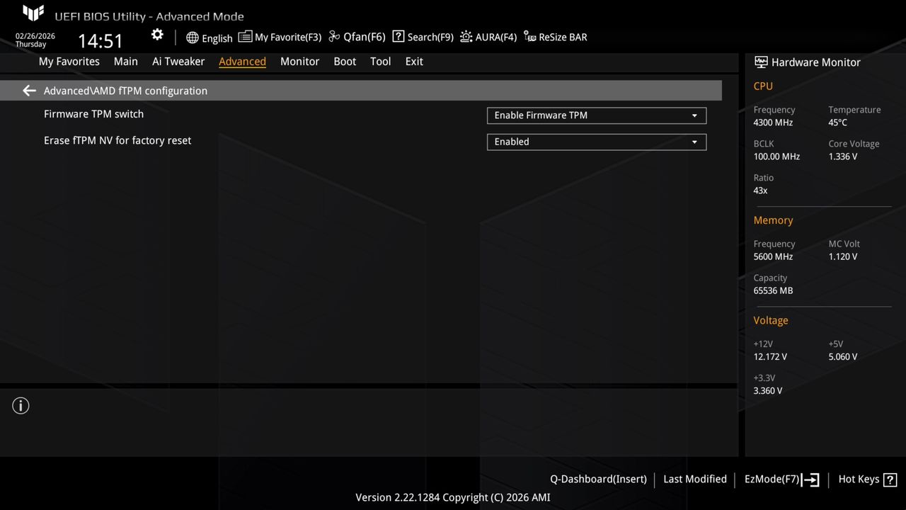 BIOS screenshot thumbnail