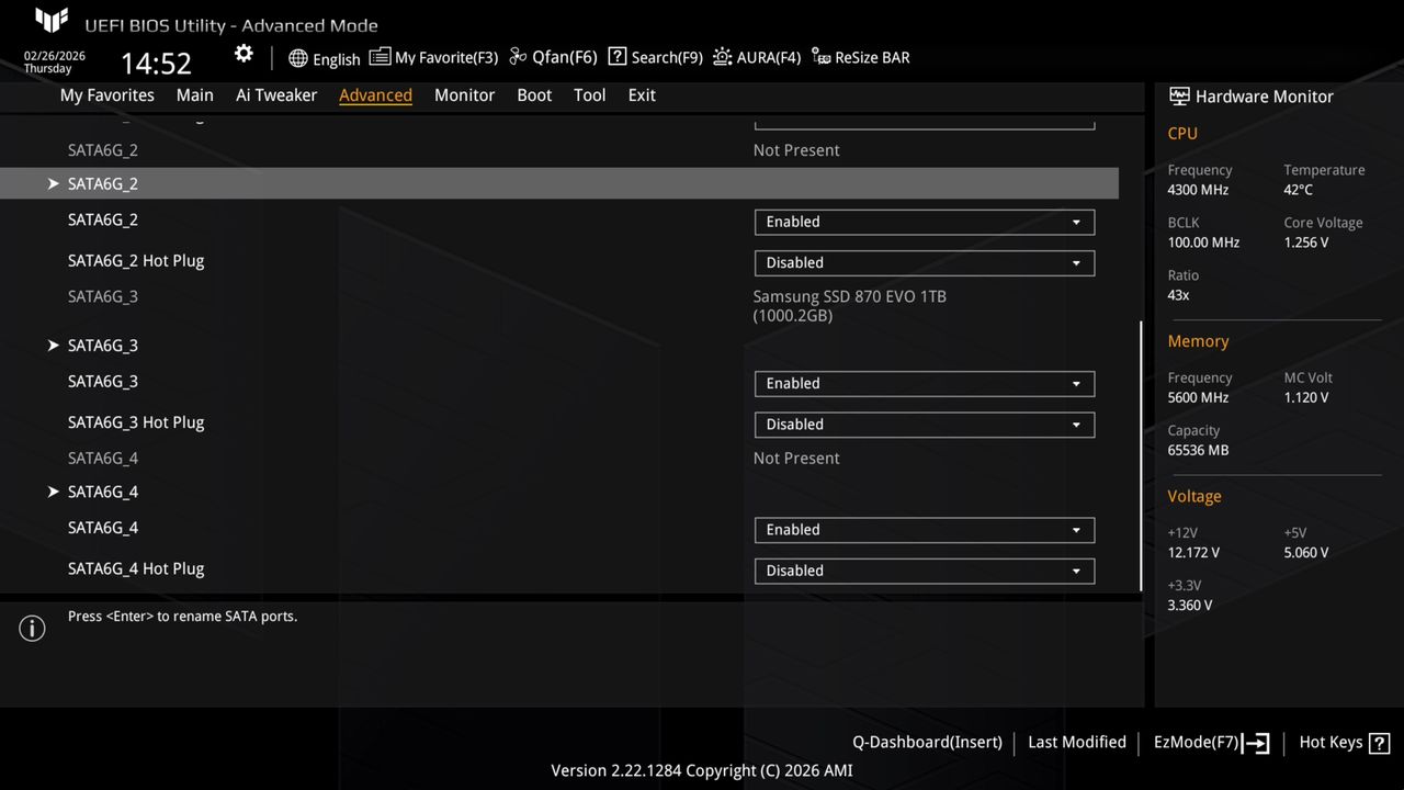 BIOS screenshot thumbnail