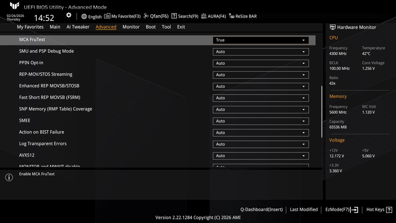 BIOS screenshot thumbnail