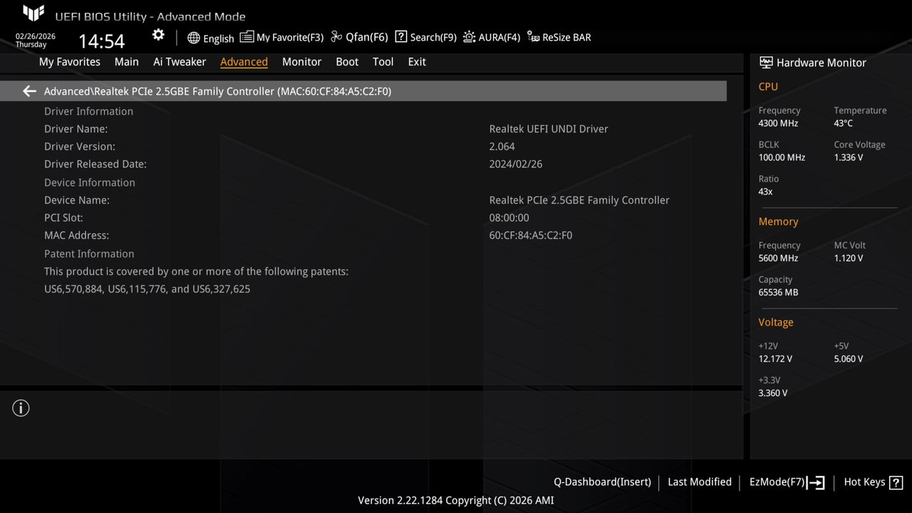 BIOS screenshot thumbnail
