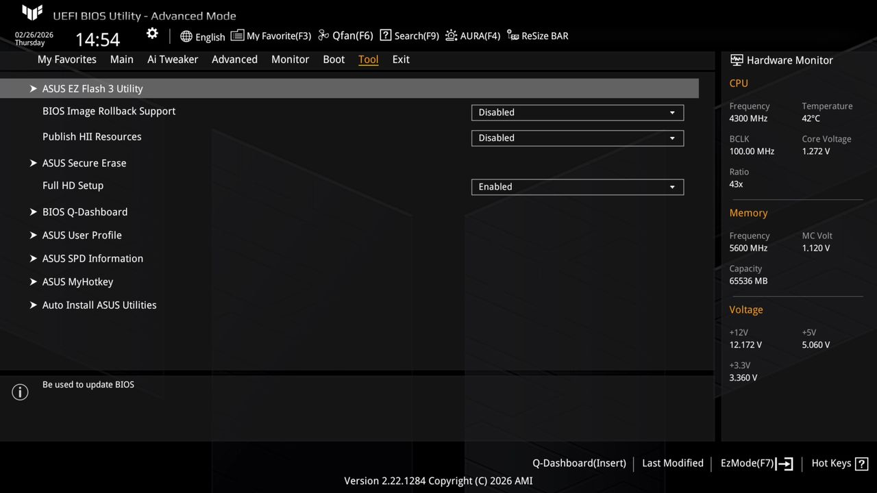 BIOS screenshot thumbnail