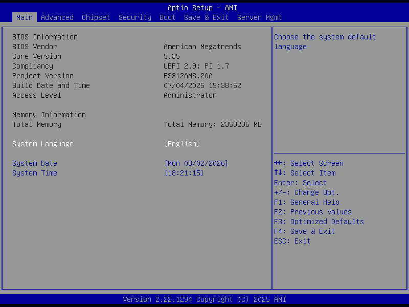 BIOS screenshot thumbnail