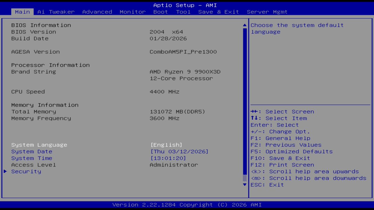 BIOS screenshot thumbnail