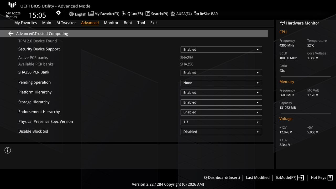 BIOS screenshot thumbnail