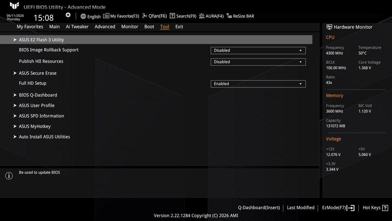 BIOS screenshot thumbnail