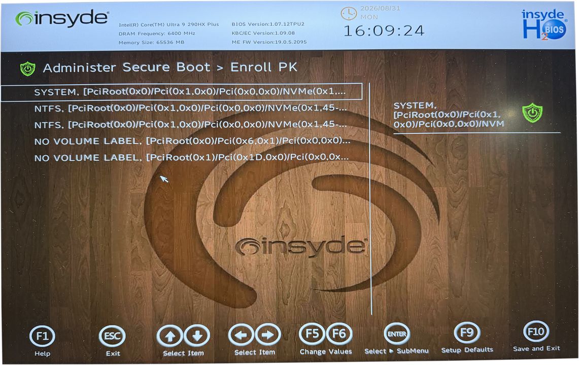 BIOS screenshot thumbnail