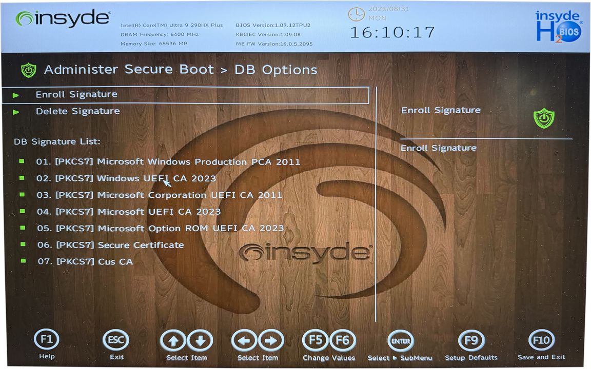 BIOS screenshot thumbnail