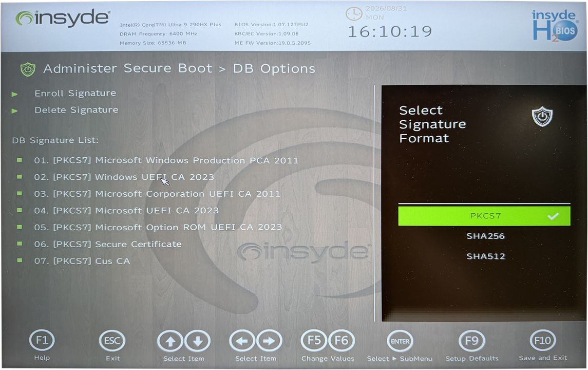 BIOS screenshot thumbnail
