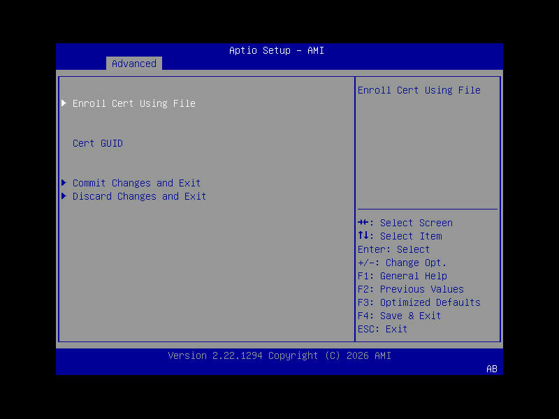BIOS screenshot thumbnail
