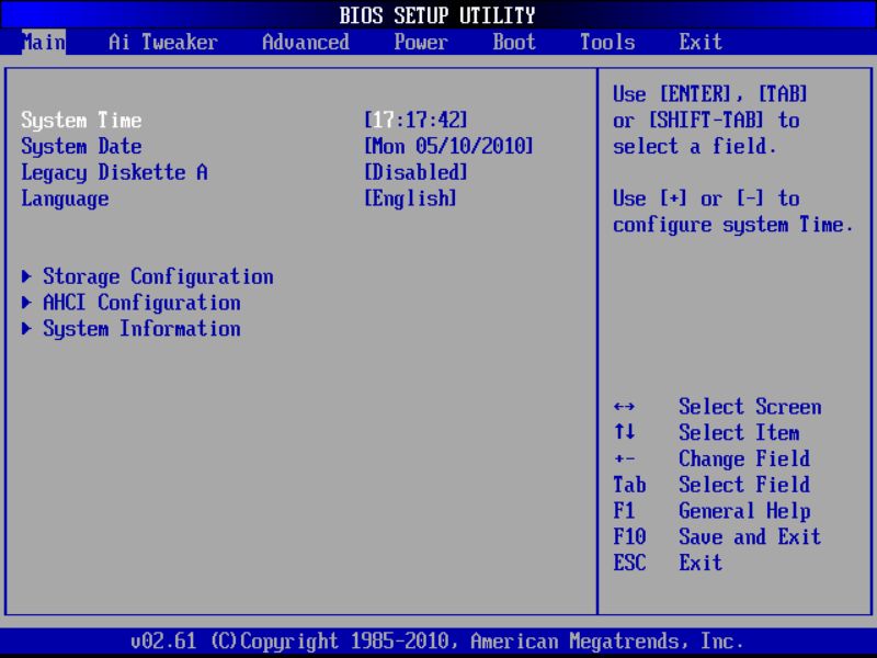 BIOS screenshot thumbnail