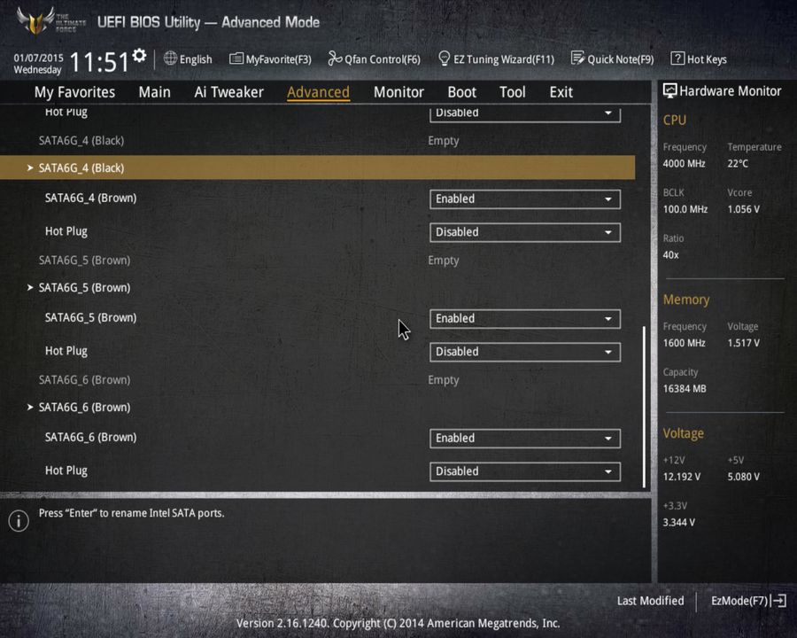 BIOS screenshot thumbnail