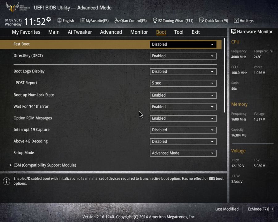 BIOS screenshot thumbnail