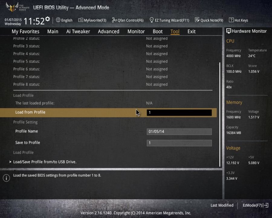 BIOS screenshot thumbnail