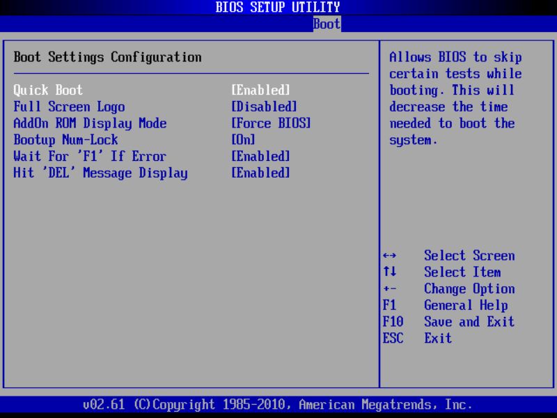 BIOS screenshot thumbnail