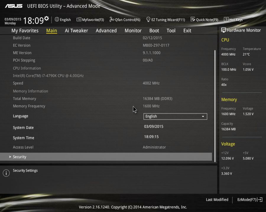 BIOS screenshot thumbnail