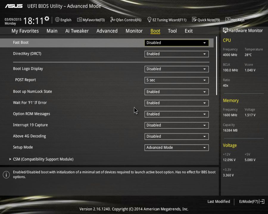 BIOS screenshot thumbnail