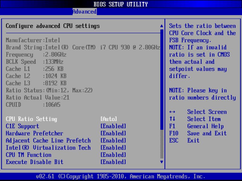 BIOS screenshot thumbnail