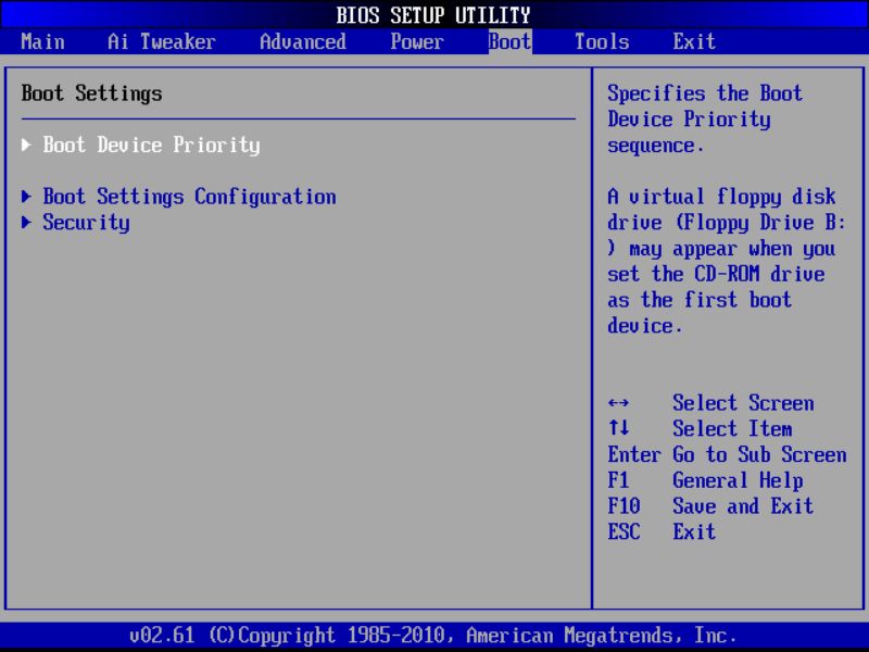 BIOS screenshot thumbnail