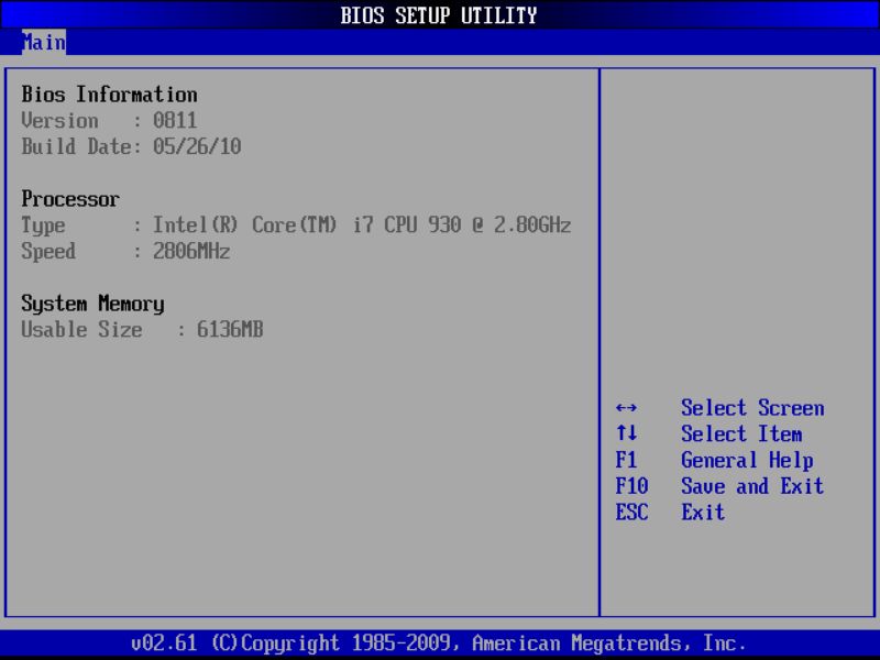 BIOS screenshot thumbnail