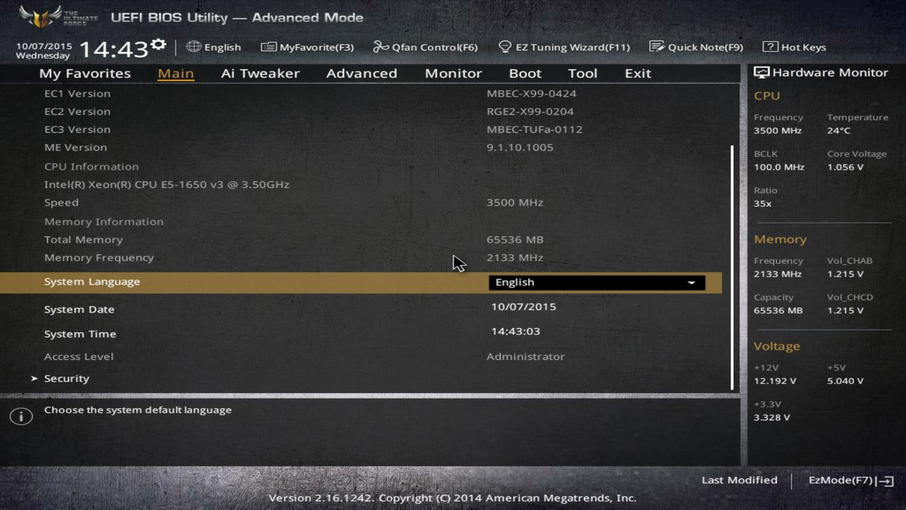 BIOS screenshot thumbnail