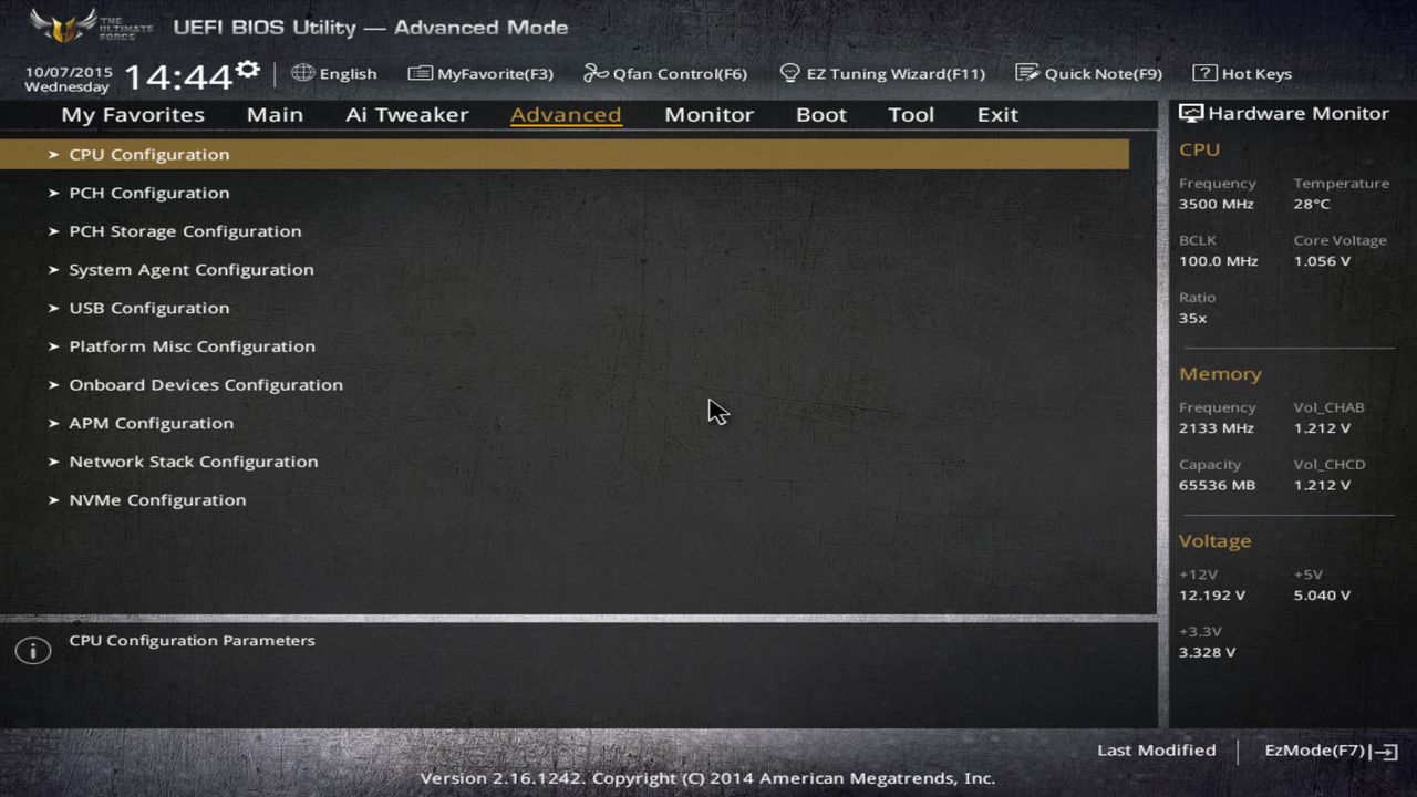 BIOS screenshot thumbnail