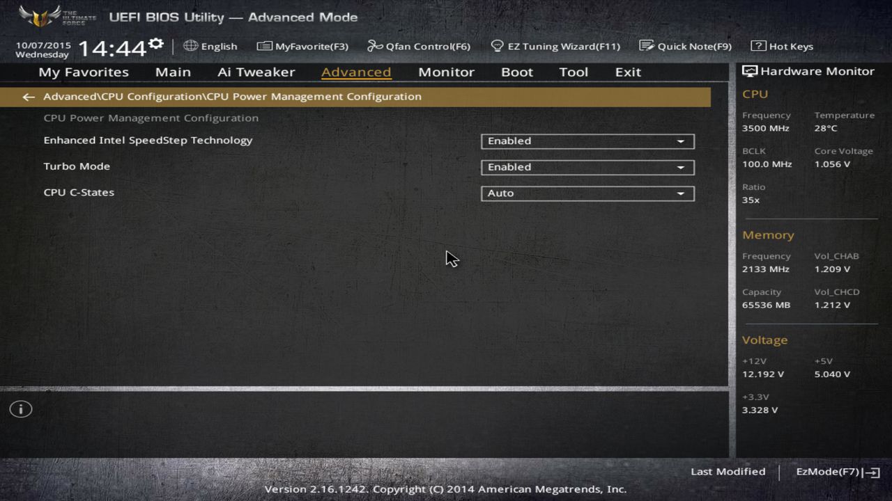 BIOS screenshot thumbnail