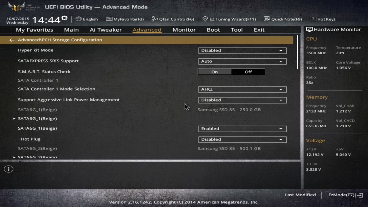 BIOS screenshot thumbnail