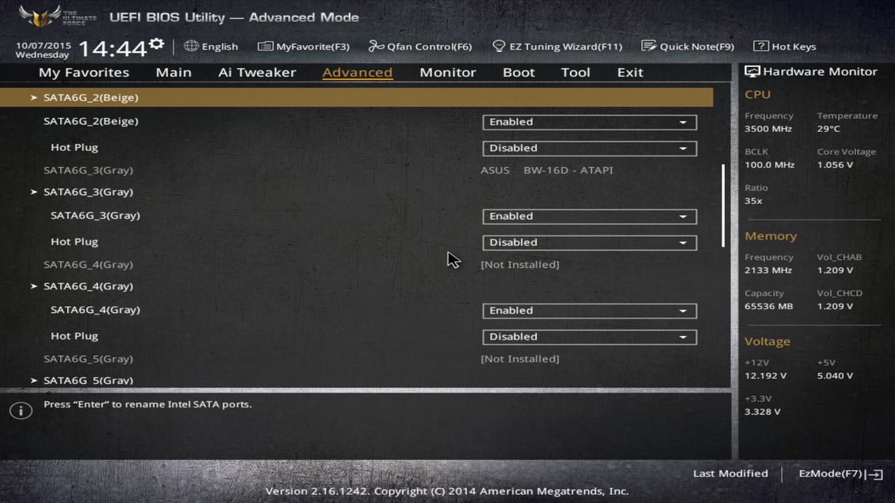 BIOS screenshot thumbnail