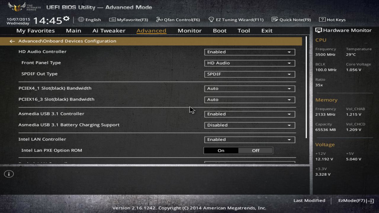BIOS screenshot thumbnail