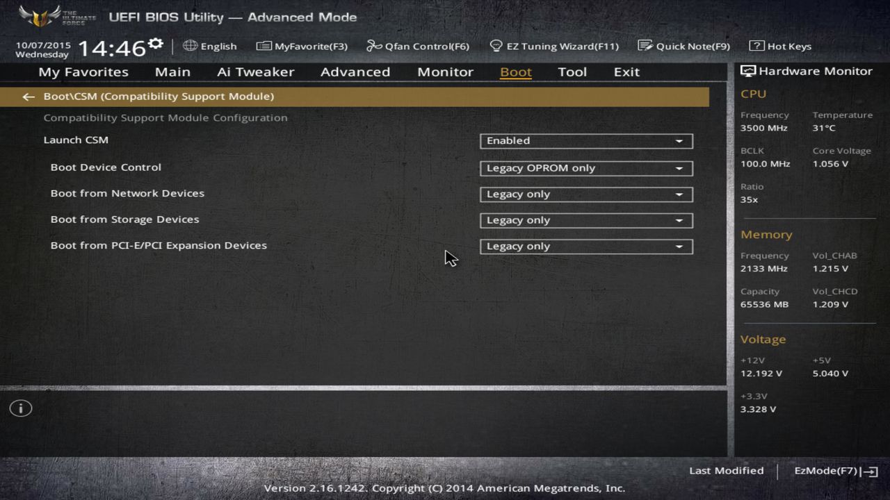 BIOS screenshot thumbnail