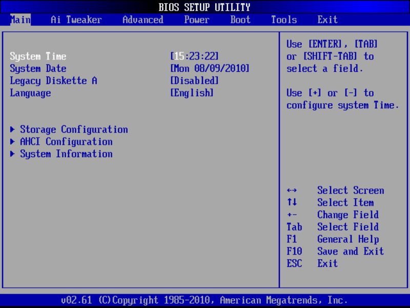 BIOS screenshot thumbnail