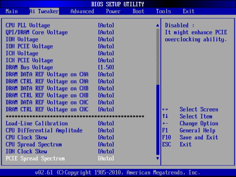 Cpu setup bios. ASUS load line Calibration график. Напряжения на PCIE.