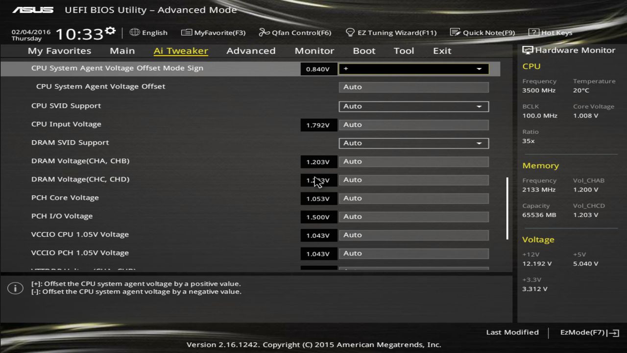 BIOS screenshot thumbnail