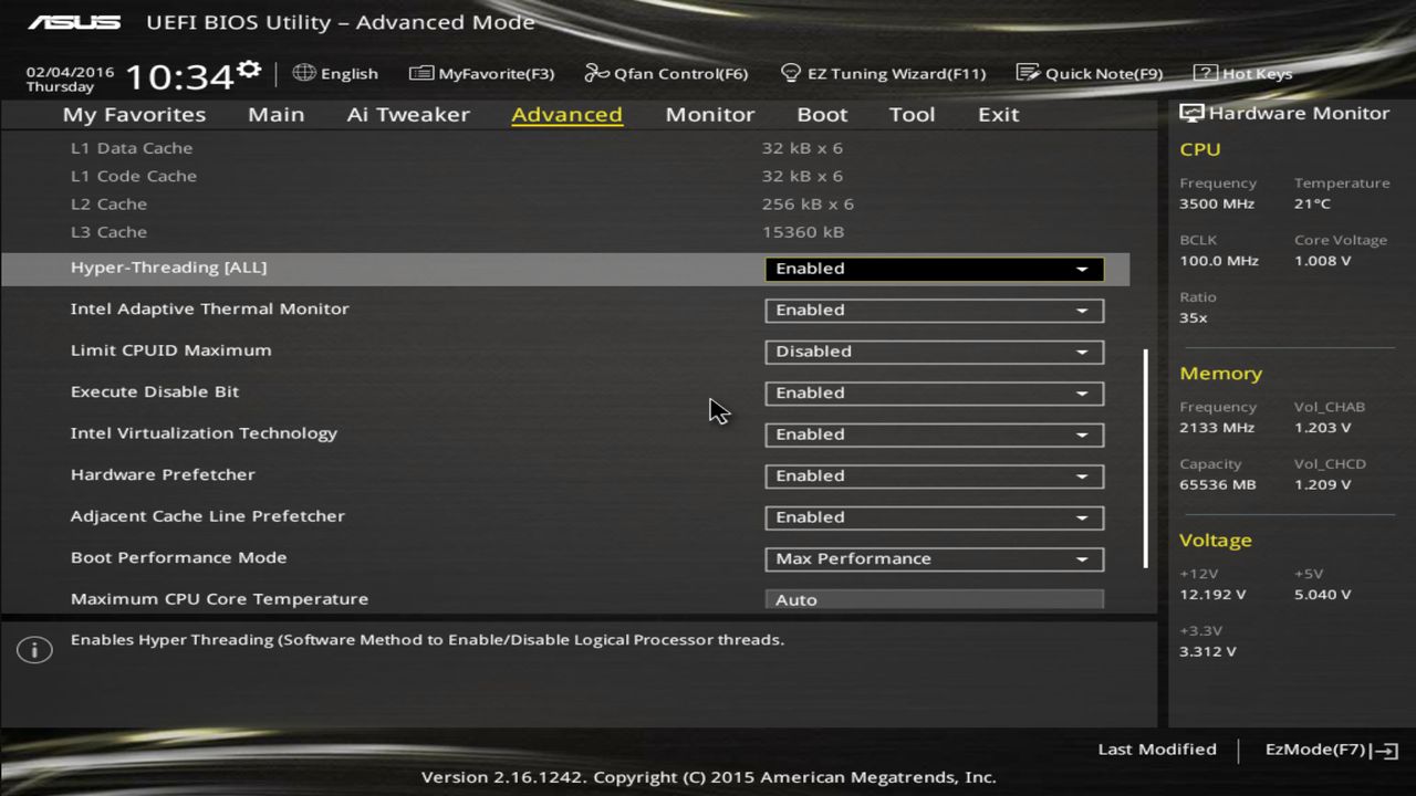 BIOS screenshot thumbnail