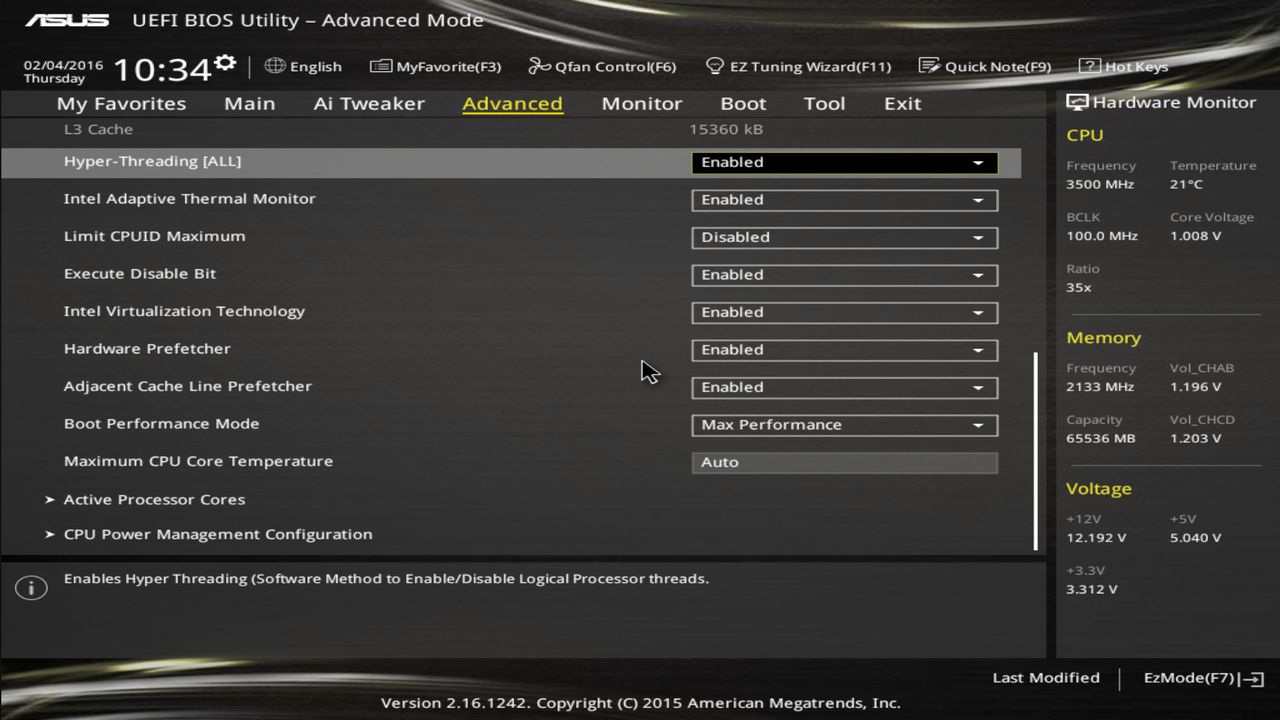 BIOS screenshot thumbnail