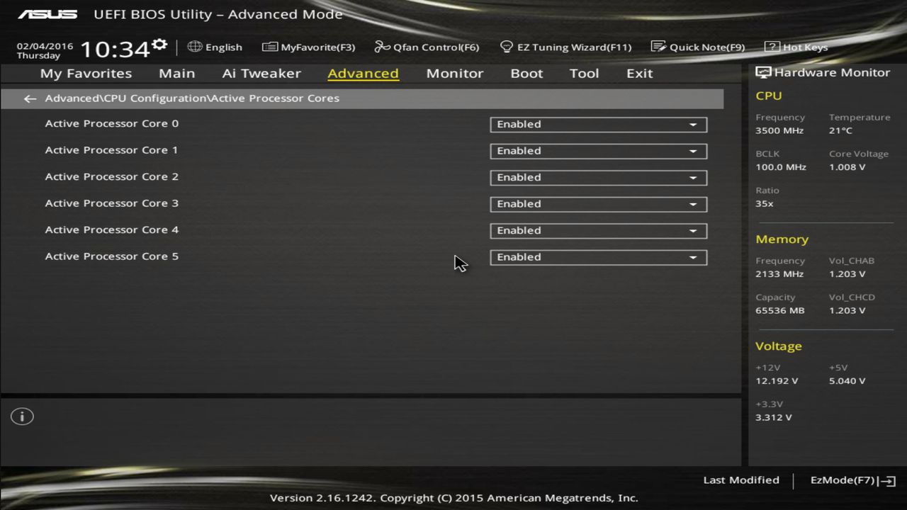BIOS screenshot thumbnail