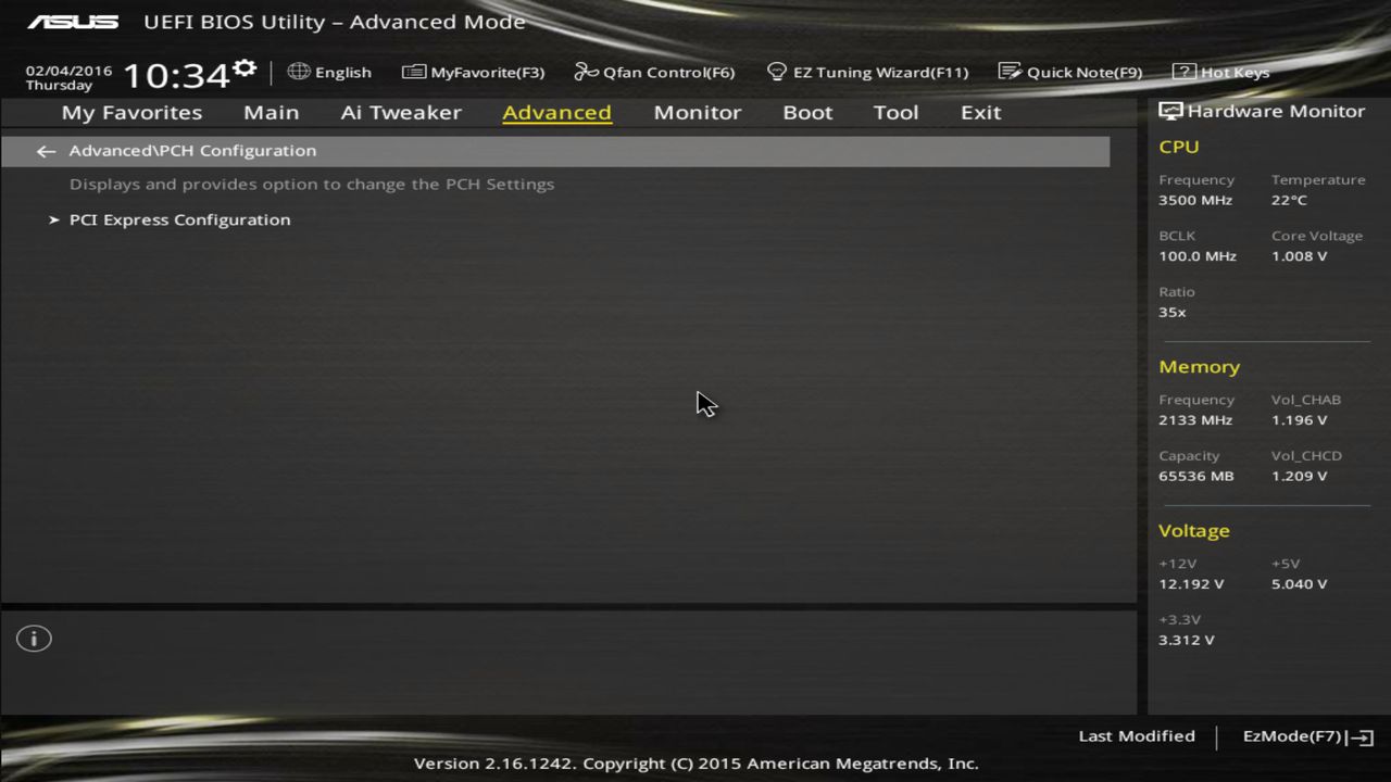 BIOS screenshot thumbnail