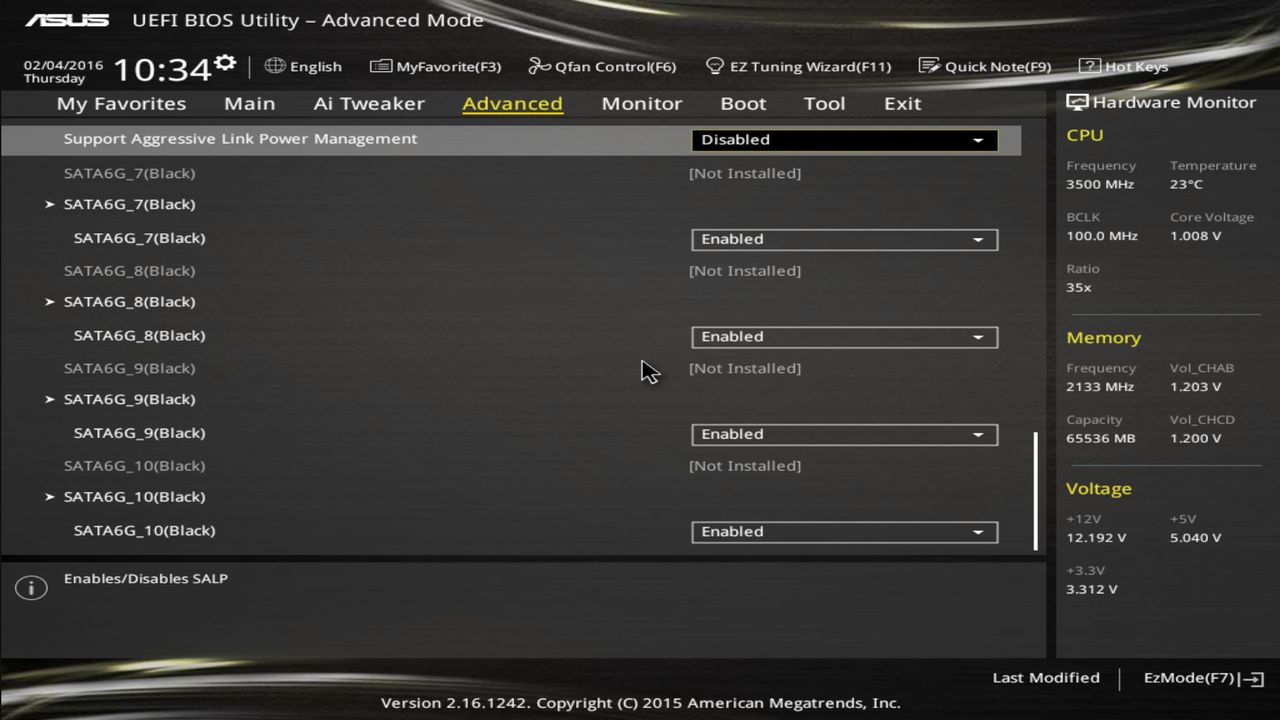 BIOS screenshot thumbnail