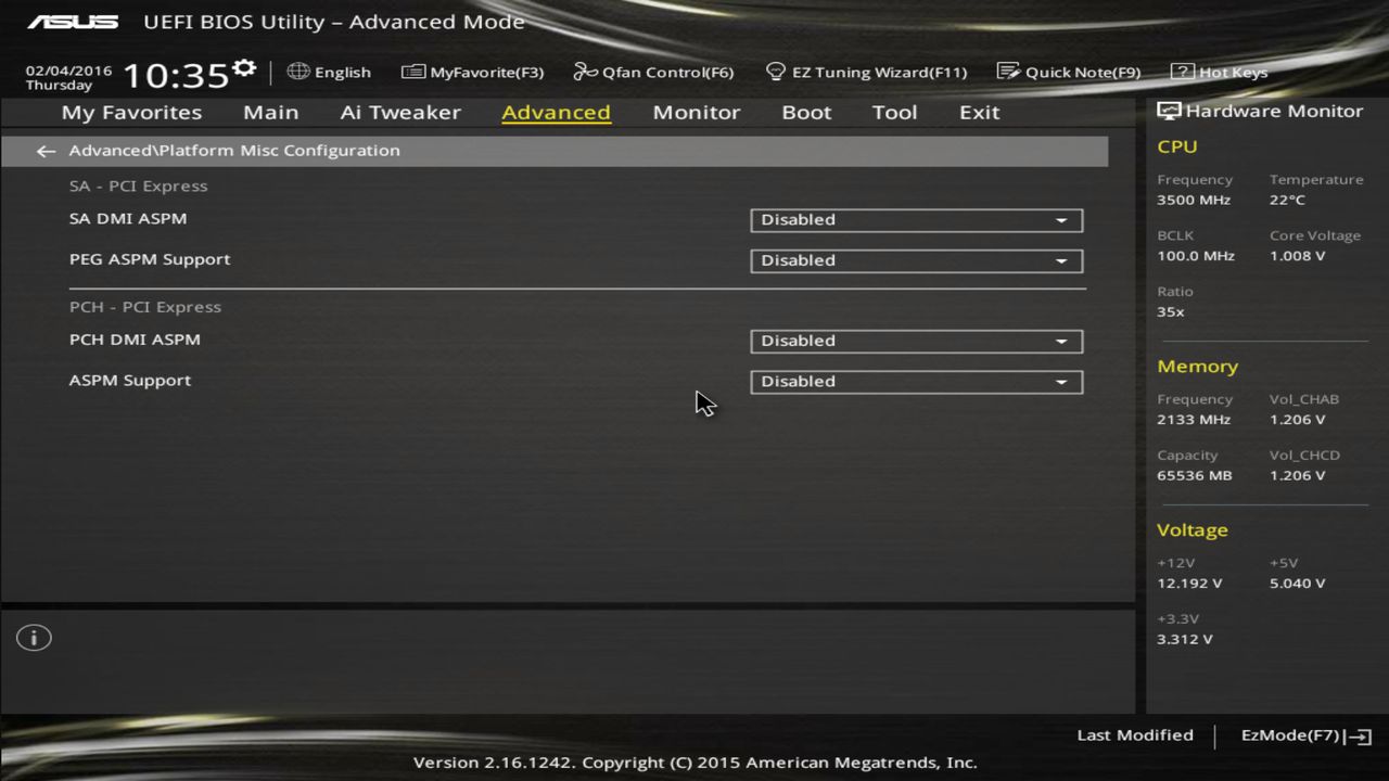 BIOS screenshot thumbnail
