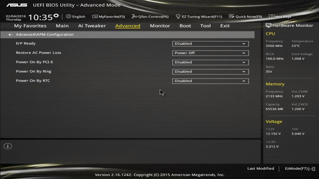BIOS screenshot thumbnail