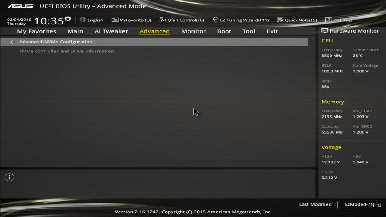 BIOS screenshot thumbnail