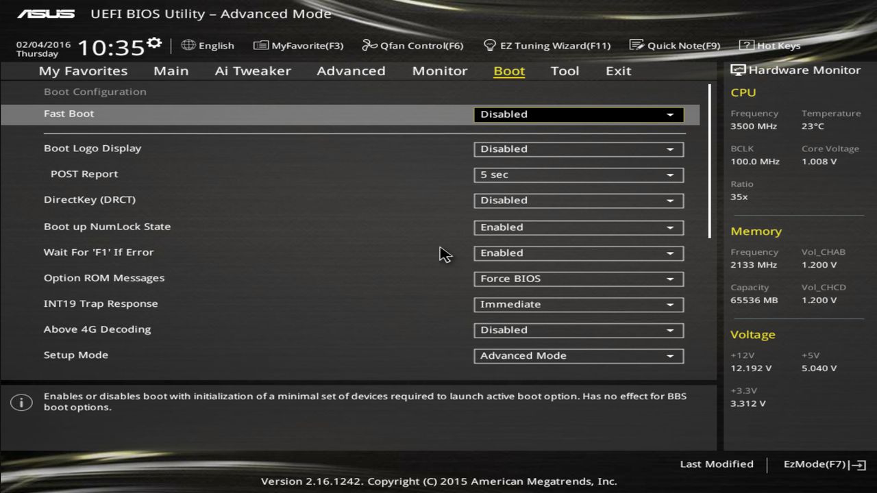 BIOS screenshot thumbnail