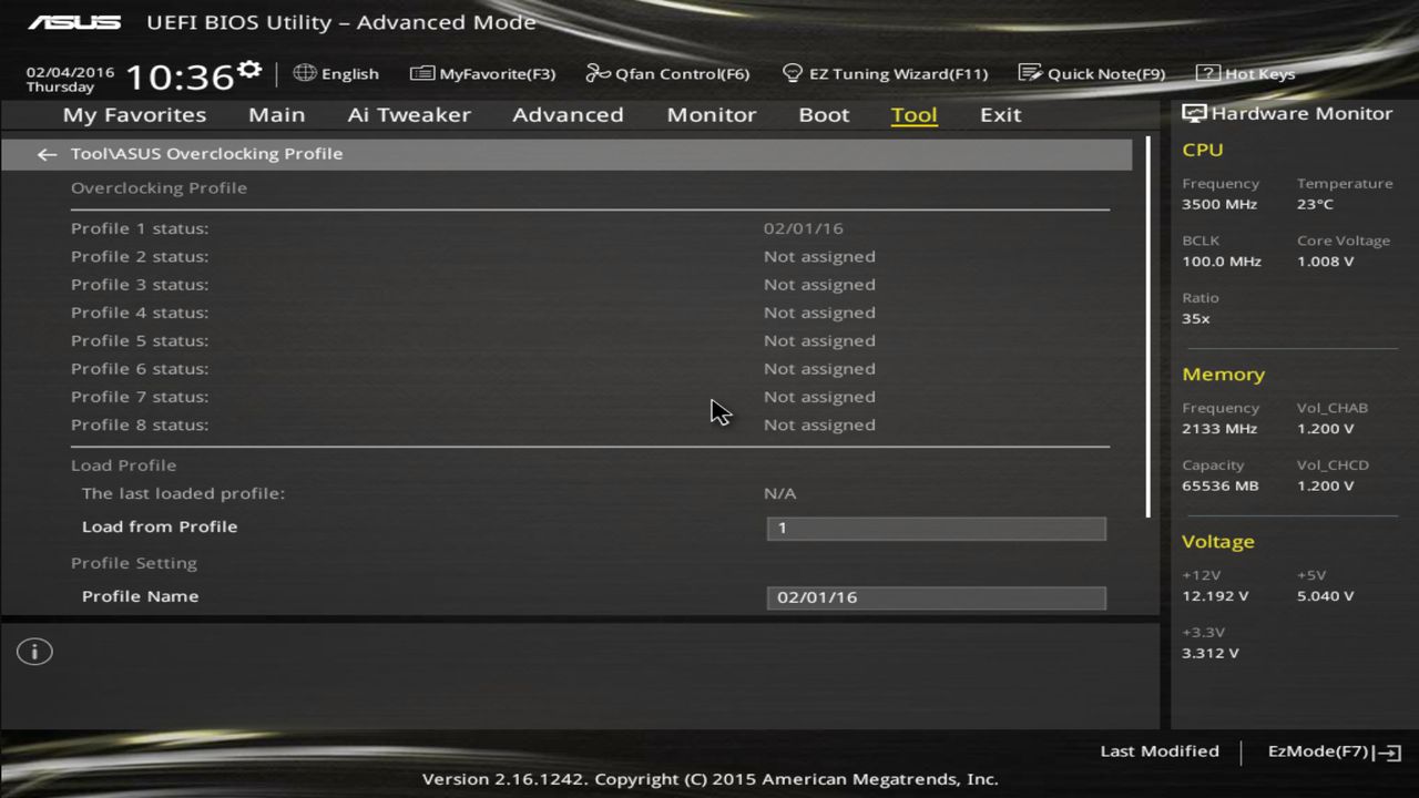 BIOS screenshot thumbnail