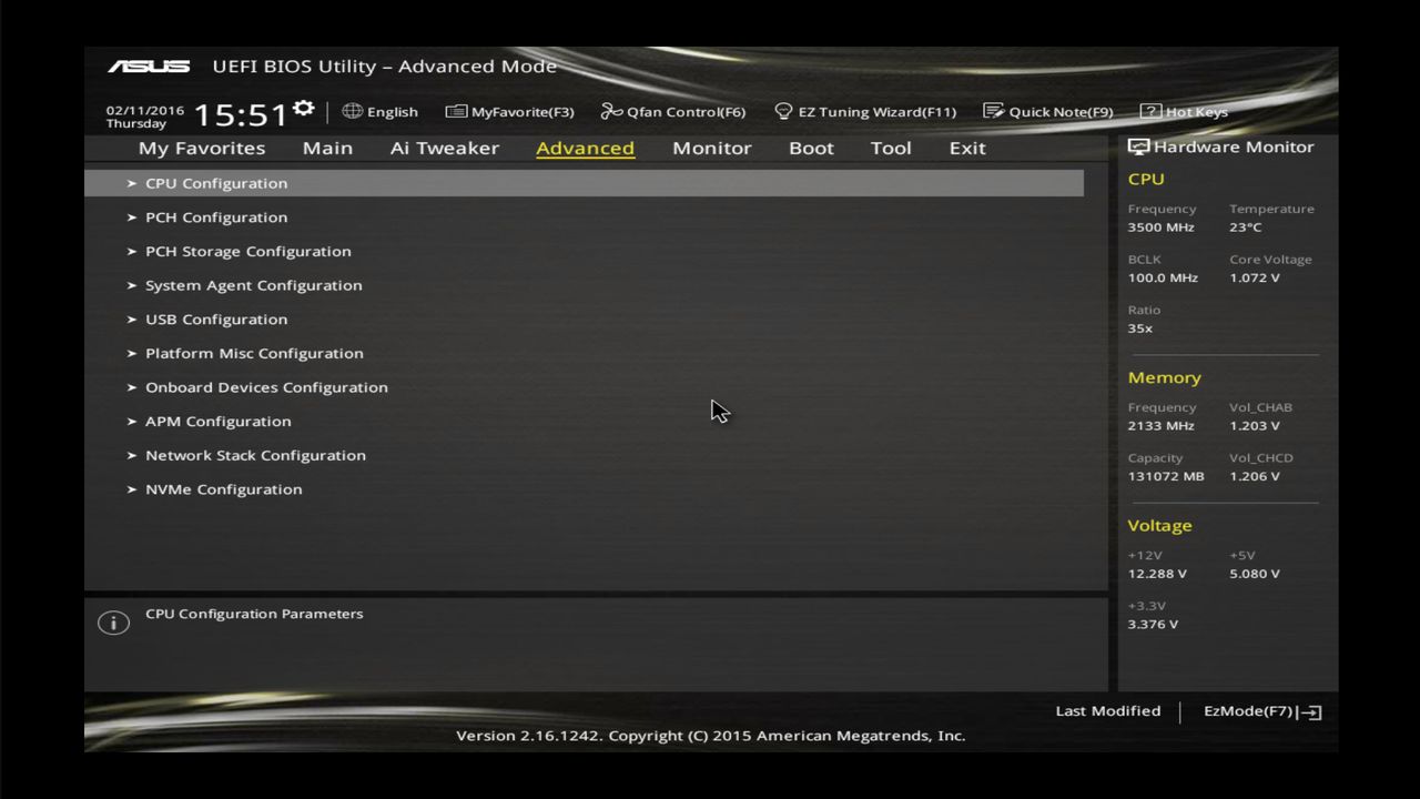 BIOS screenshot thumbnail