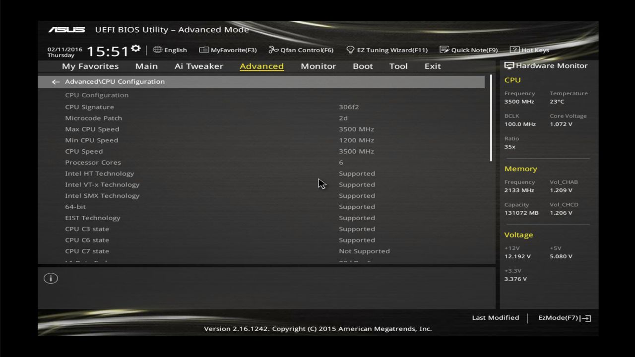 BIOS screenshot thumbnail