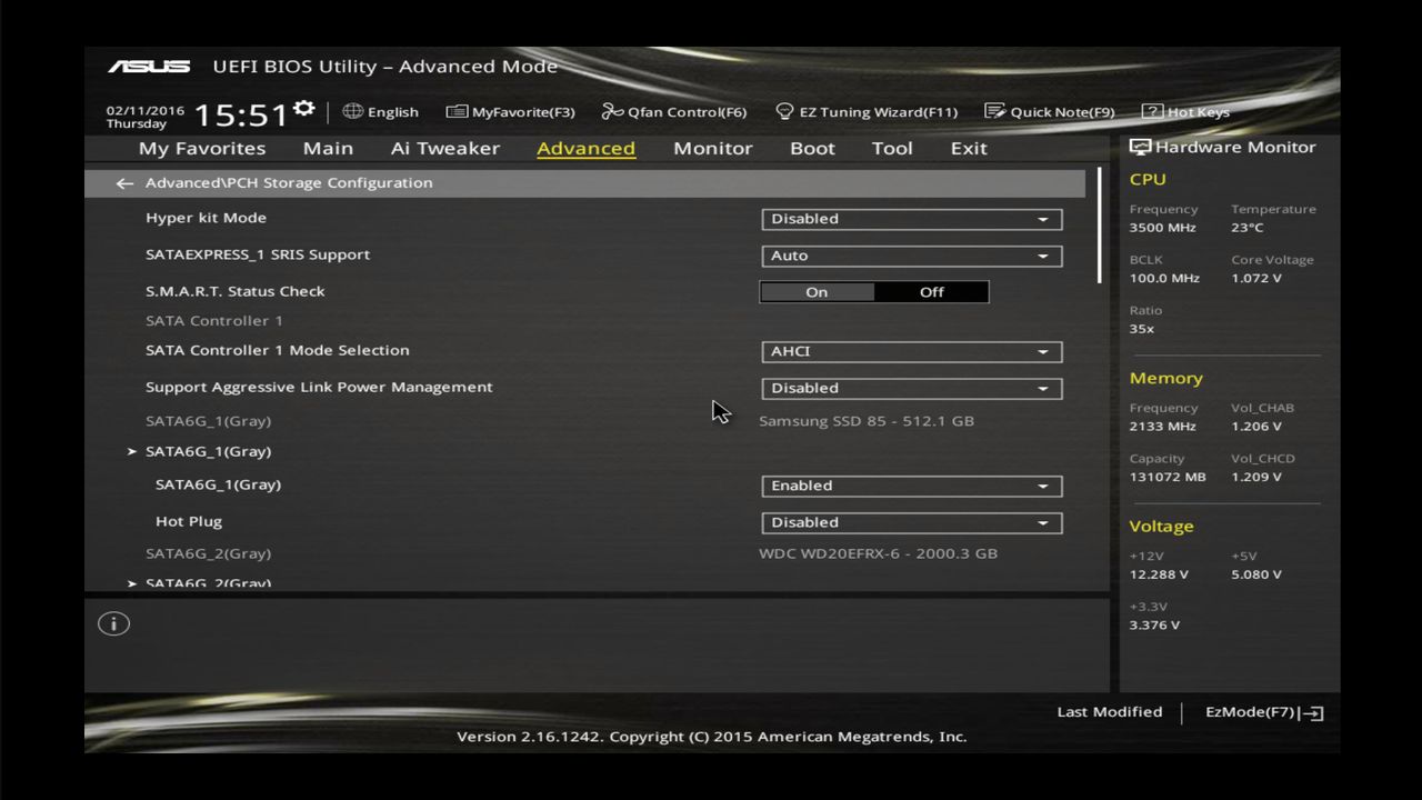 BIOS screenshot thumbnail