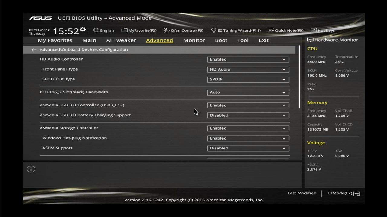 BIOS screenshot thumbnail