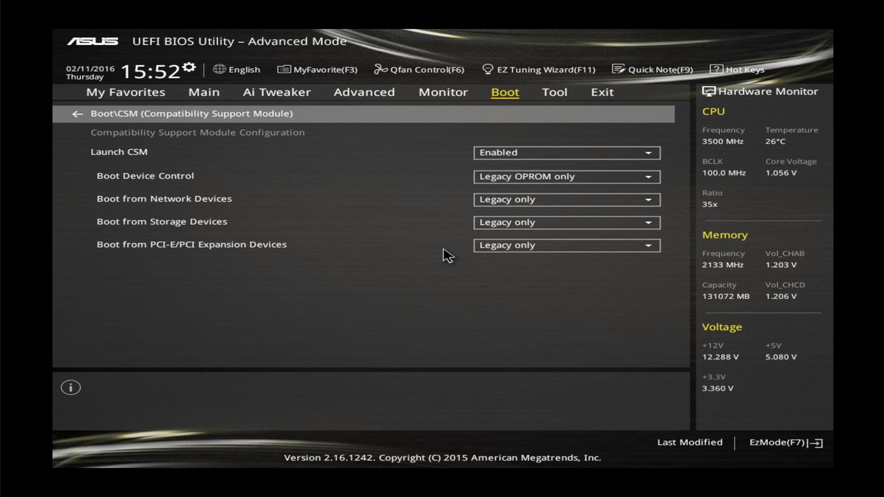 BIOS screenshot thumbnail