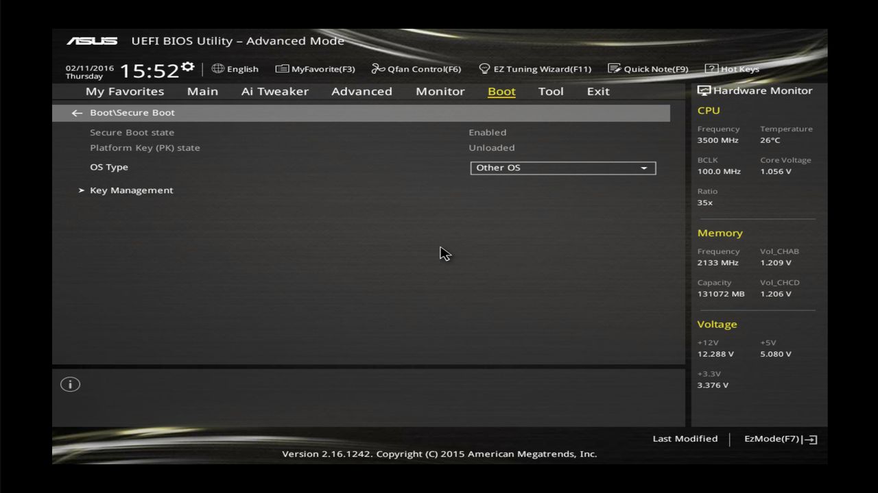 BIOS screenshot thumbnail